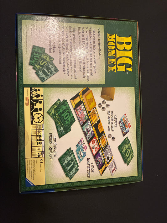 Big Money“ Schnapp dir den Zaster“ ( Familien Spiel Neu & unbenutzt