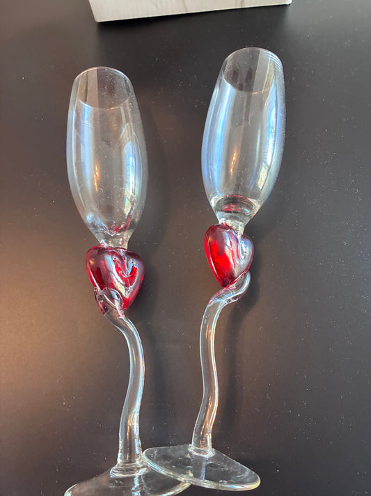 2er Set Sektgläser „Herz“ – ca. 200 ml
Neu, unbenutzt und in Originalverpackung.